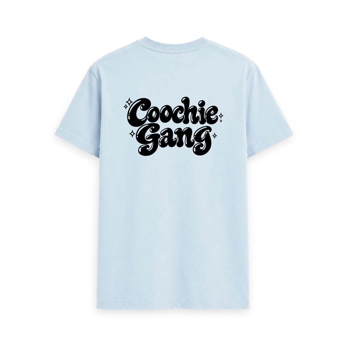 Sky Blue Printed T-shirt Back