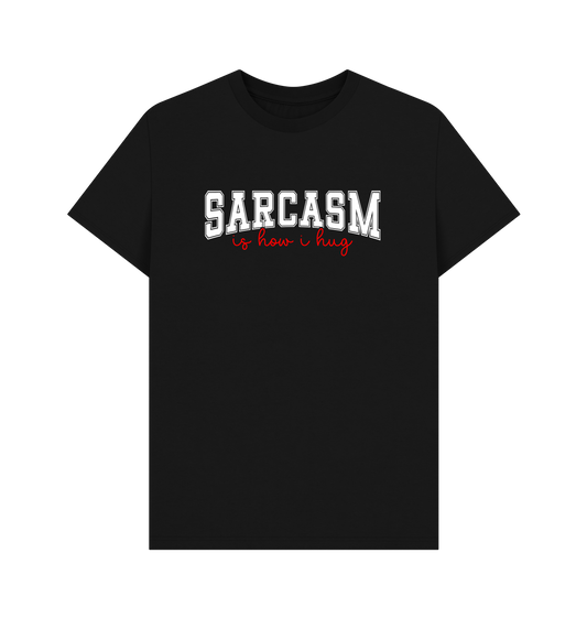 Black Printed T-shirt Front