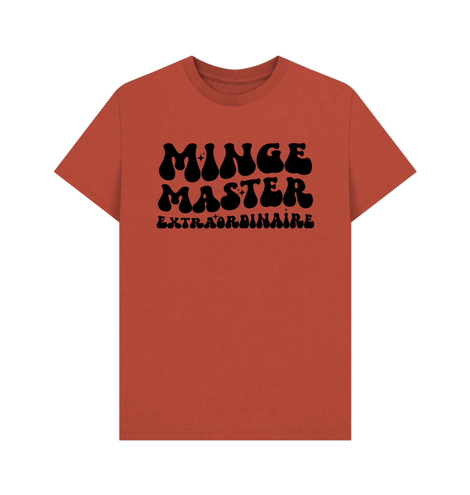 Rust Printed T-shirt Front