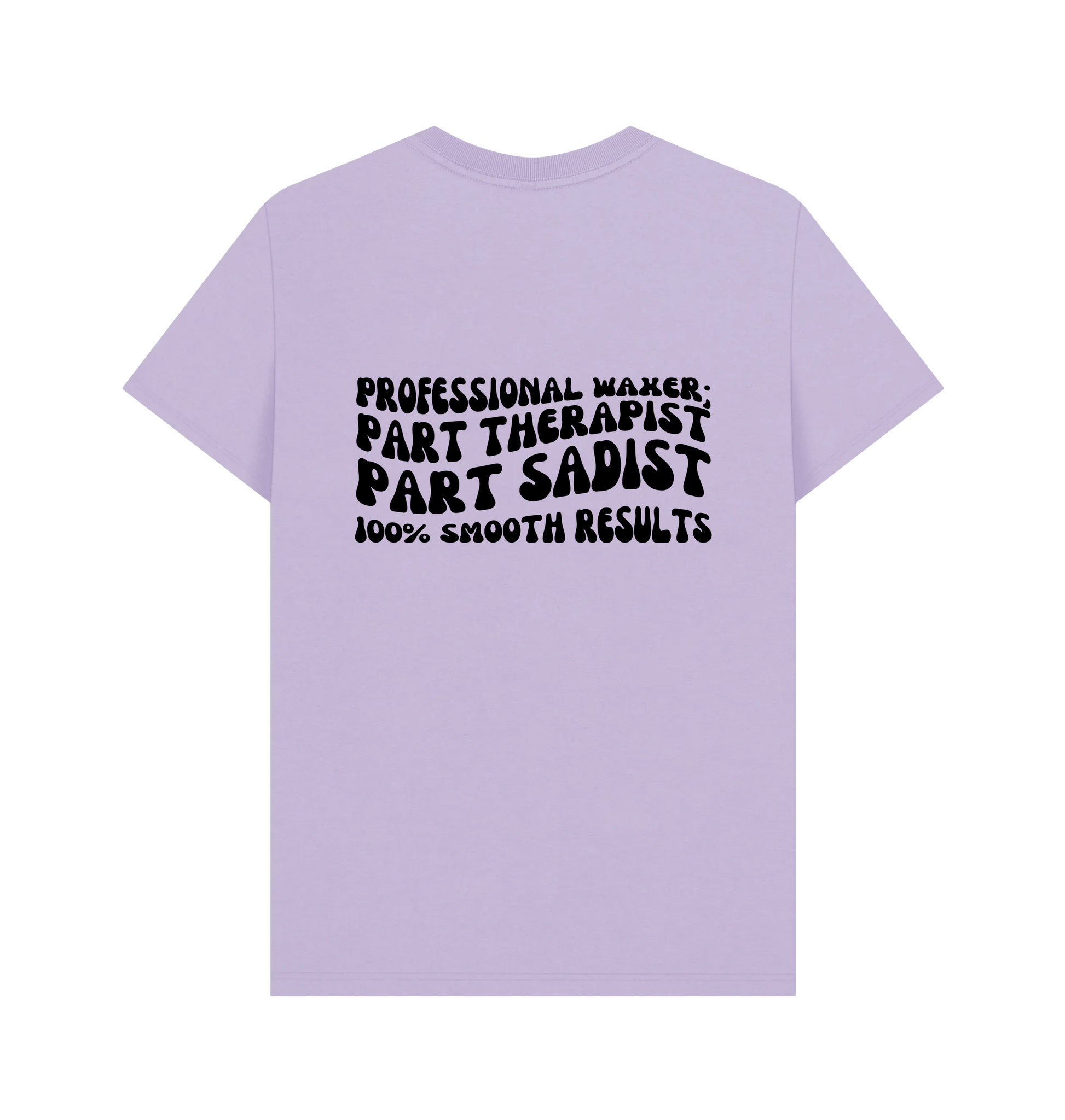 Lilac Printed T-shirt Back
