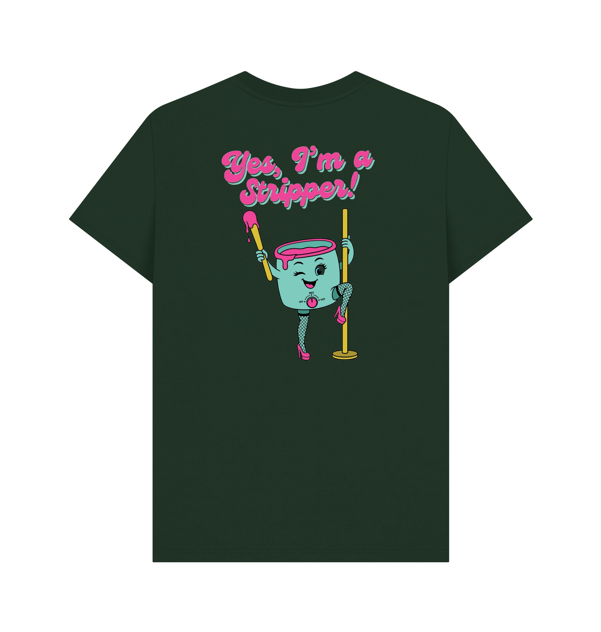 Evergreen Printed T-shirt Back