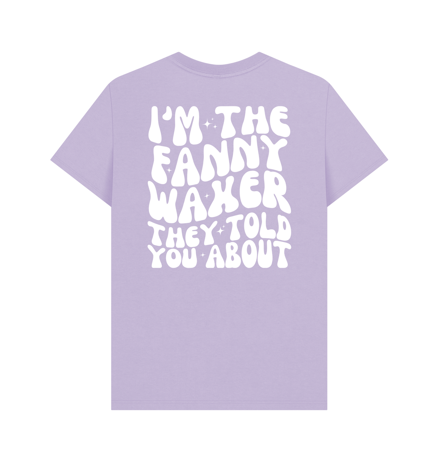 Lilac Printed T-shirt Back