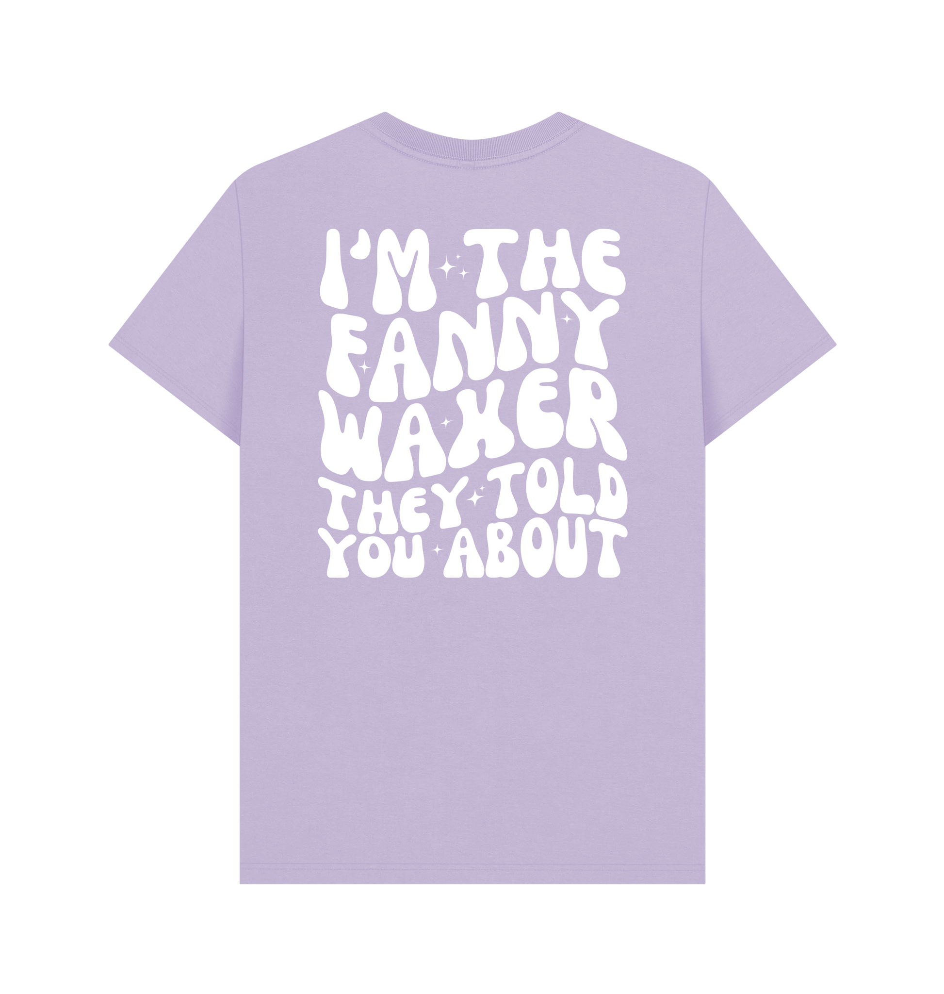 Lilac Printed T-shirt Back