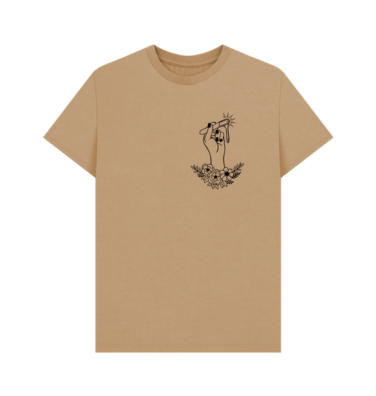 Sand WAXER FLORAL HAND