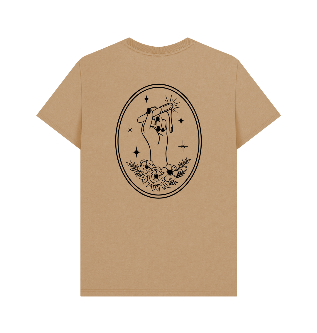 Sand Printed T-shirt Back