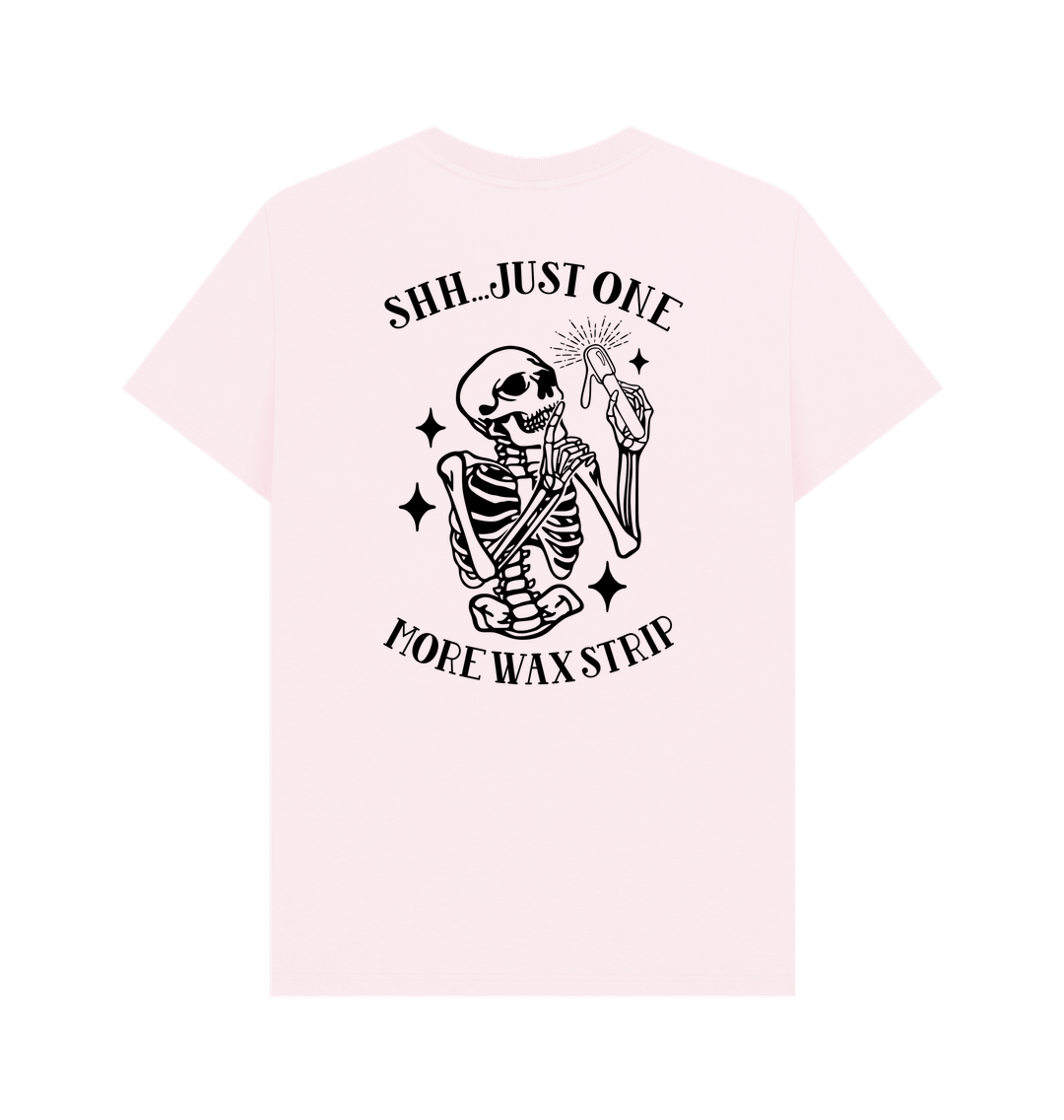 Pink BACK DESIGN - JUST ONE MORE STRIP black