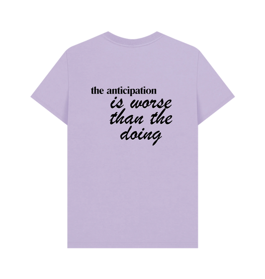 Lilac Printed T-shirt Back
