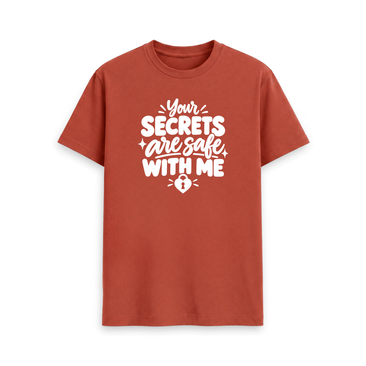 Rust Printed T-shirt Front