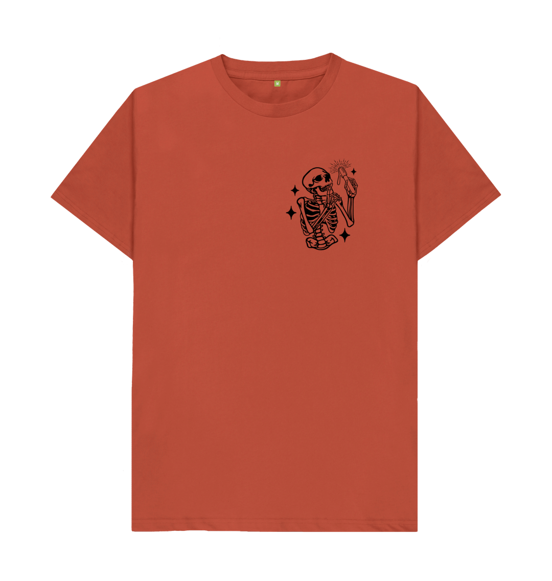 Rust Printed T-shirt Front