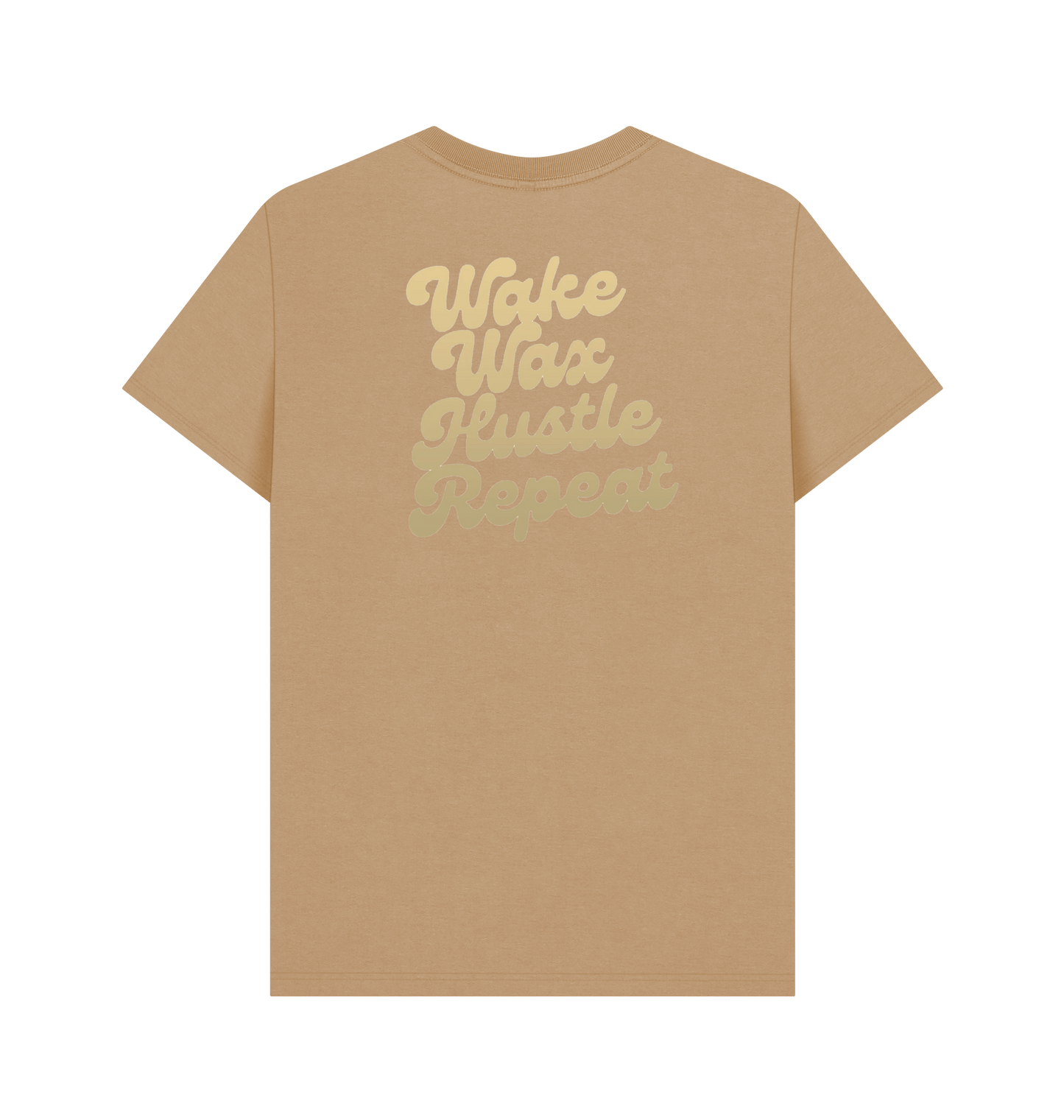 Sand Printed T-shirt Back
