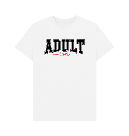 White Printed T-shirt Front