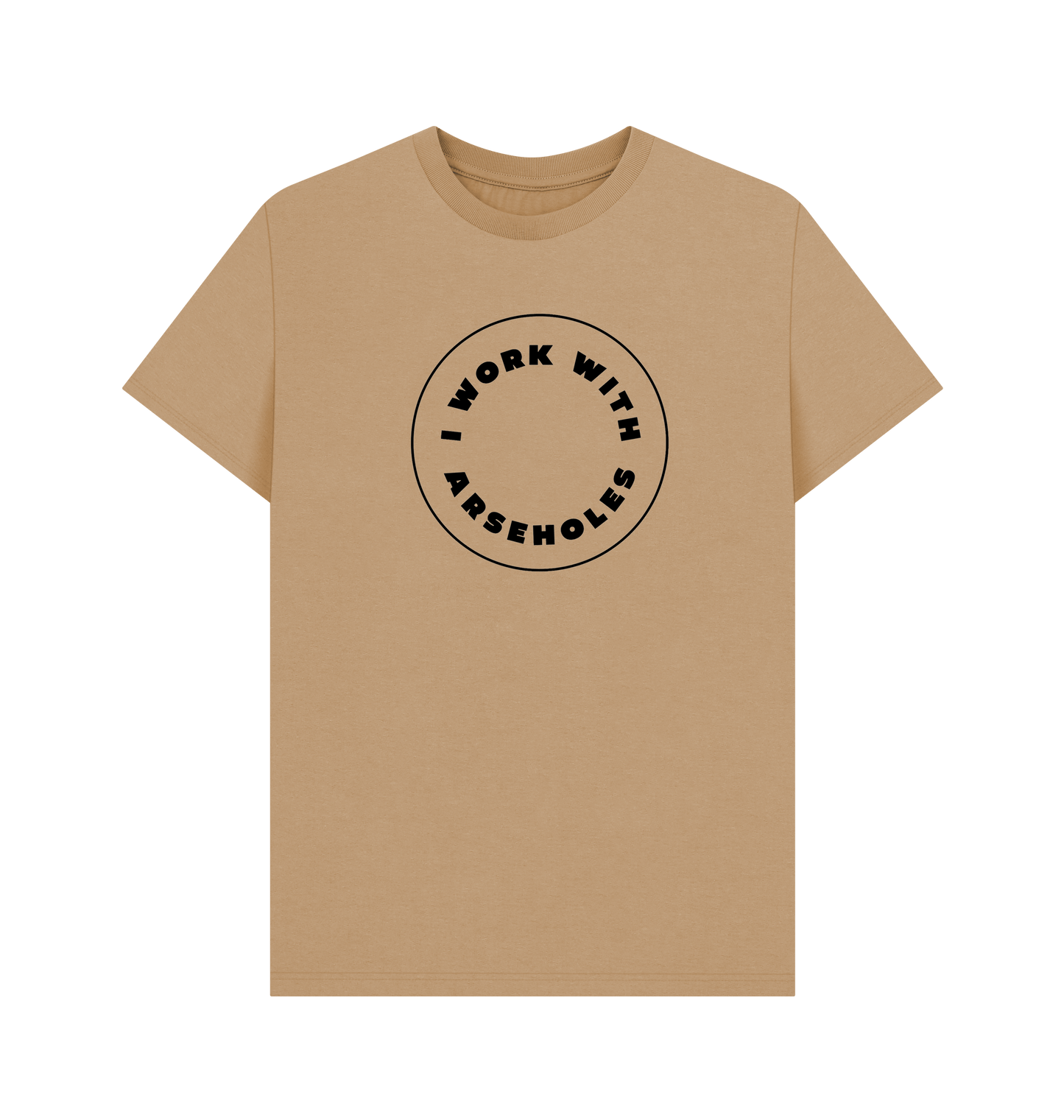 Sand Printed T-shirt Front