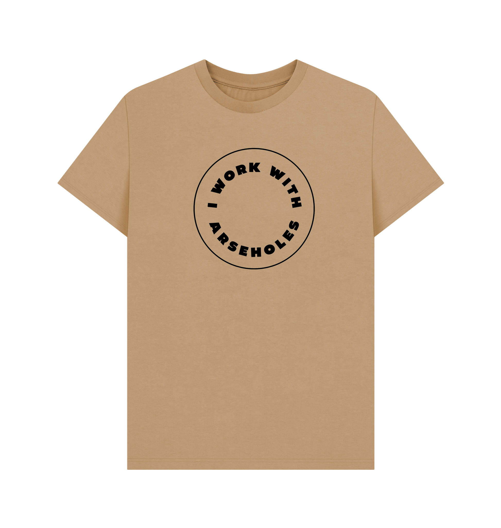 Sand Printed T-shirt Front