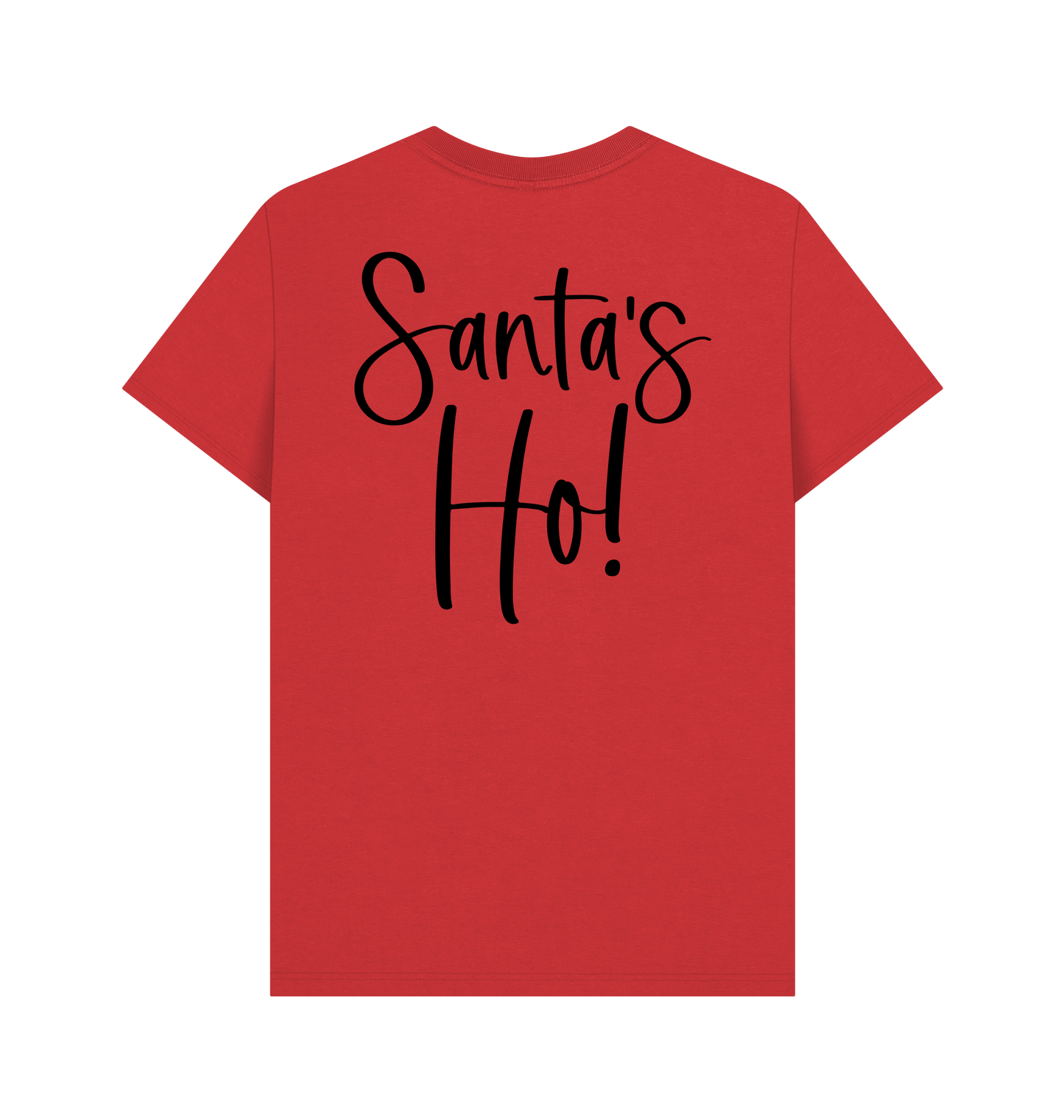 Red Printed T-shirt Back