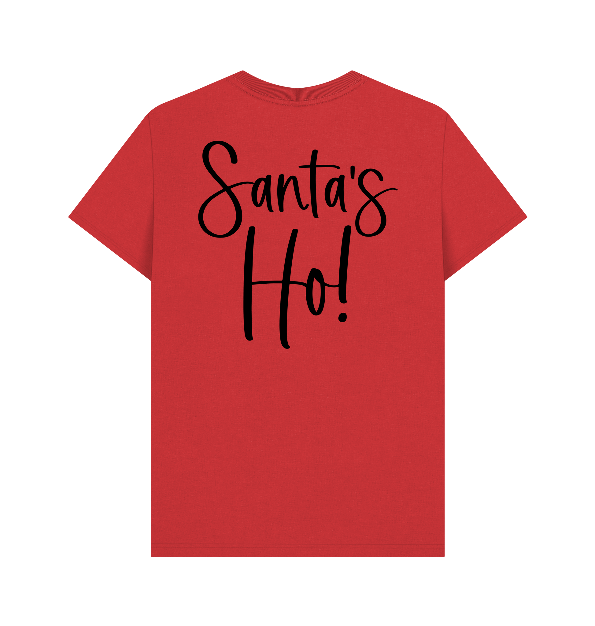 Red Printed T-shirt Back