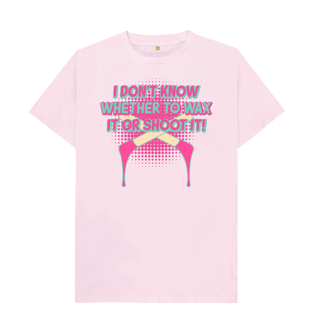 Pink Printed T-shirt Front