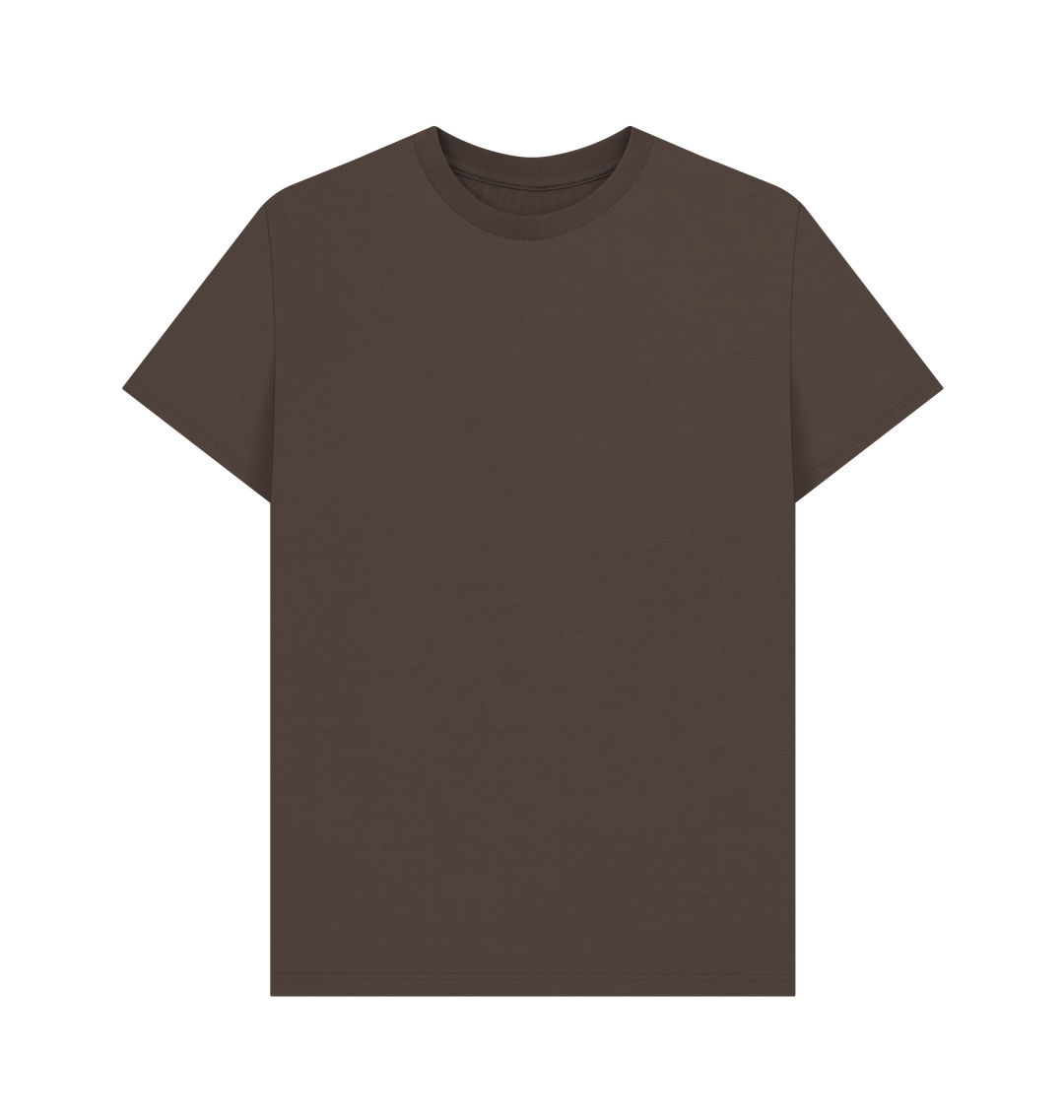 Chocolate Printed T-shirt Front