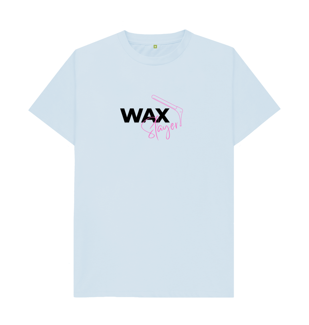 Sky Blue Printed T-shirt Front