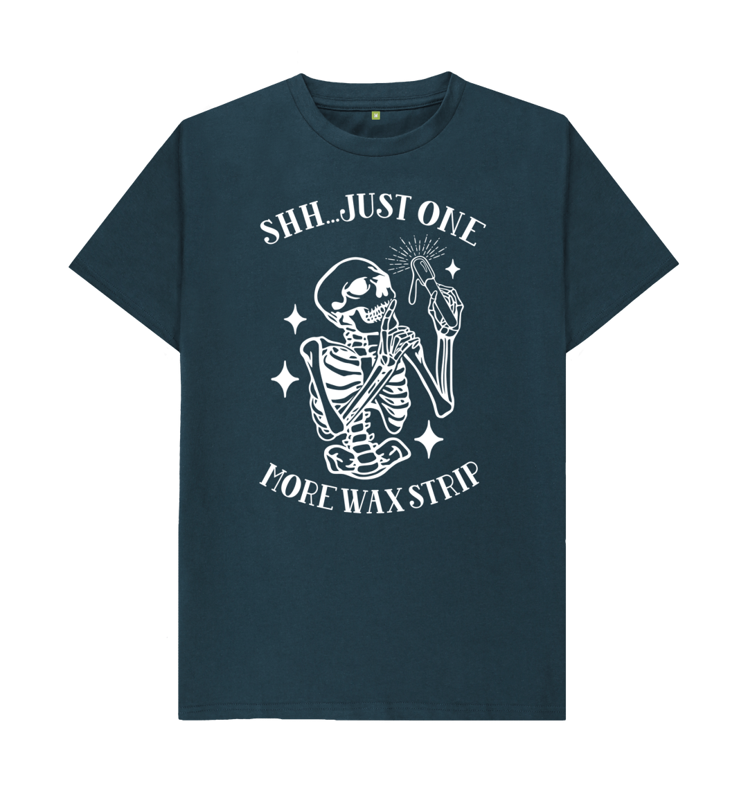 Denim Blue Printed T-shirt Front