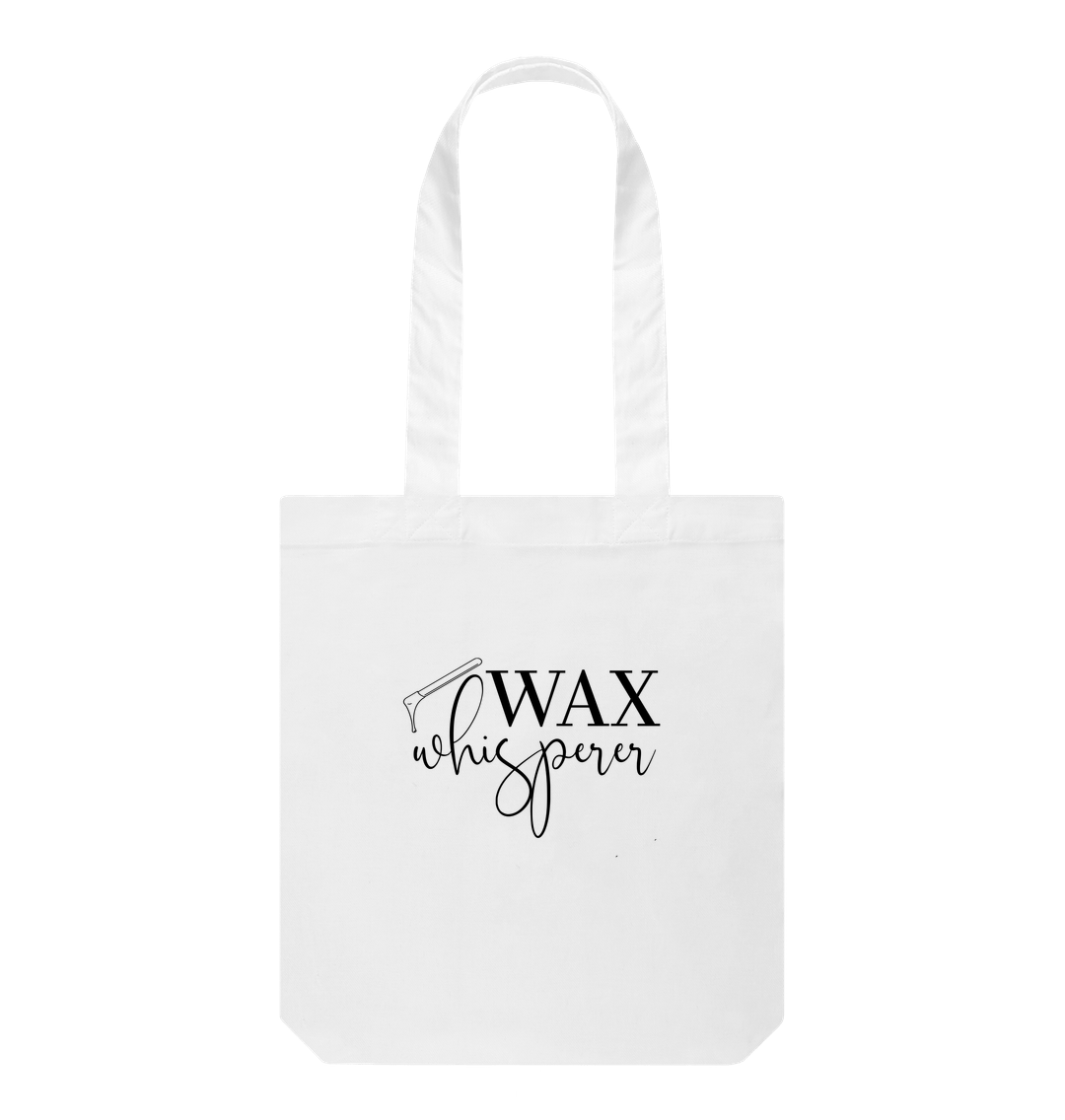 White Printed Bag Front
