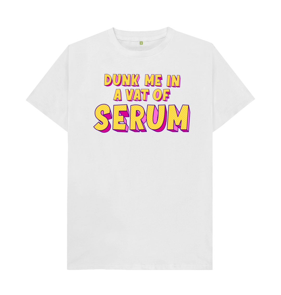 White Printed T-shirt Front