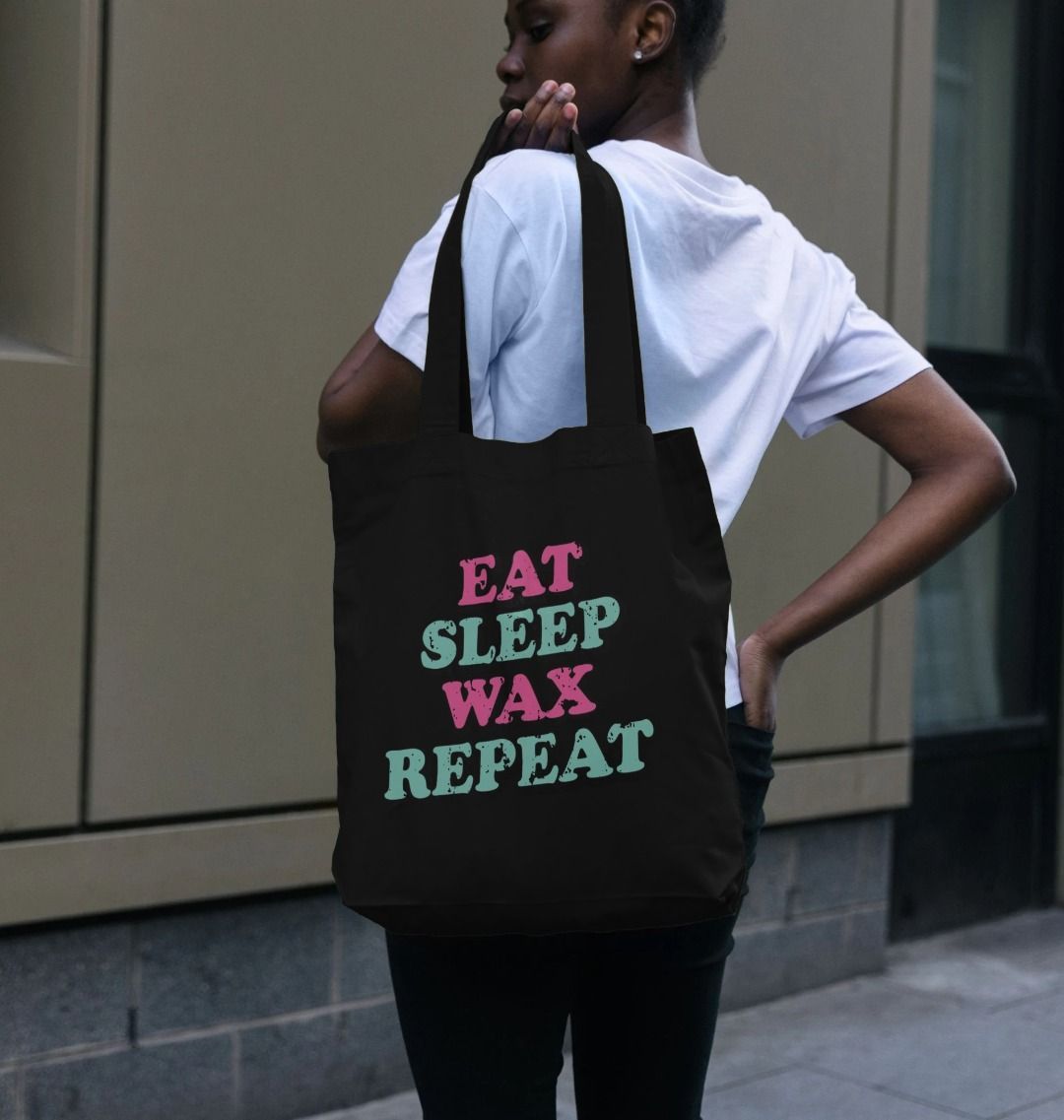 EAT SLEEP WAX REPEAT BAG