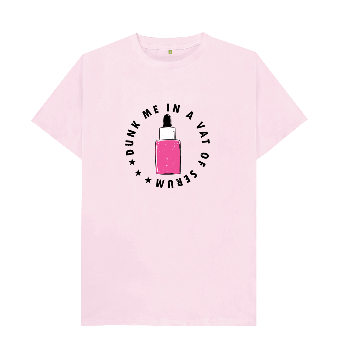 Pink Printed T-shirt Front