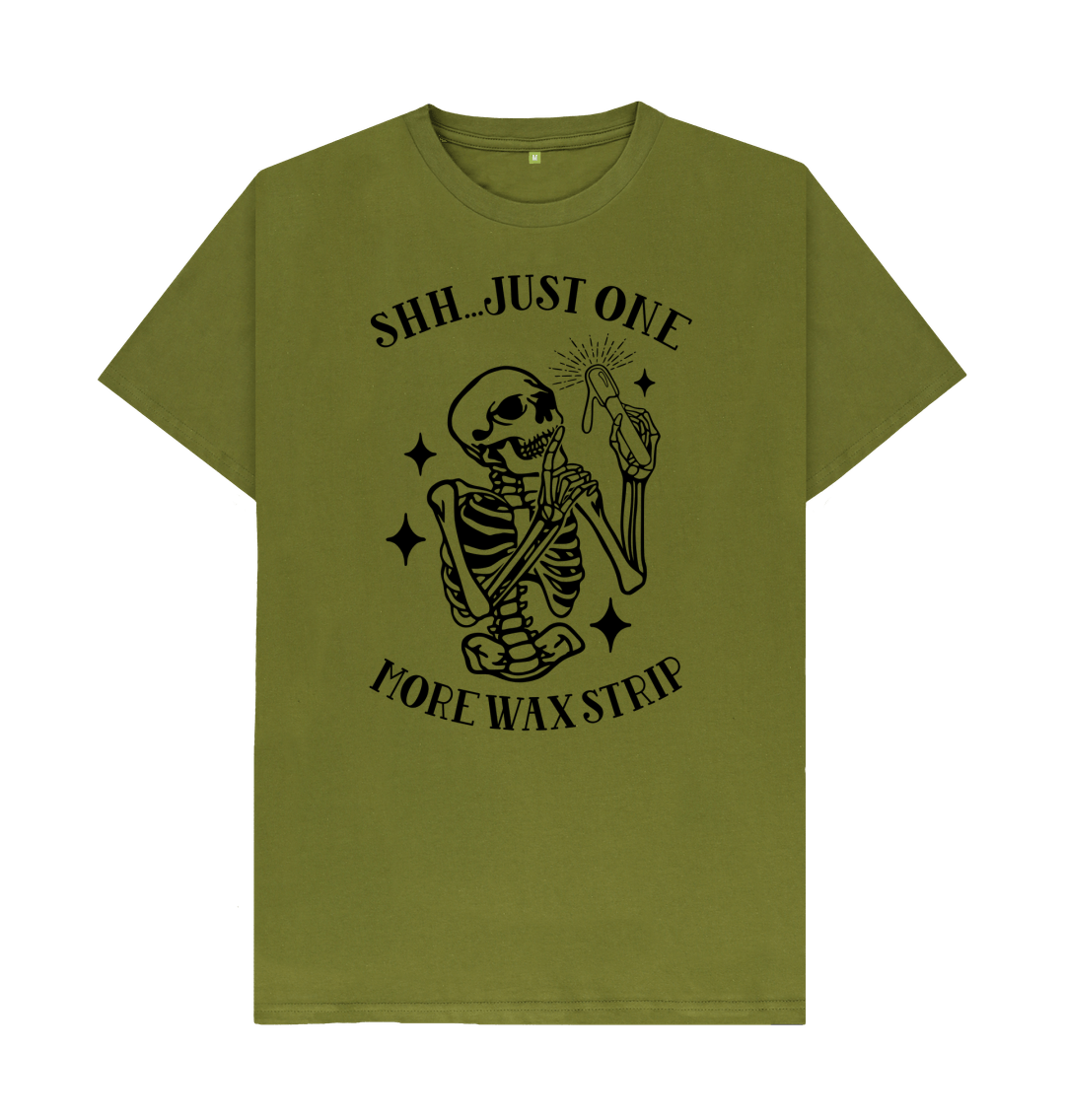 Moss Green Printed T-shirt Front
