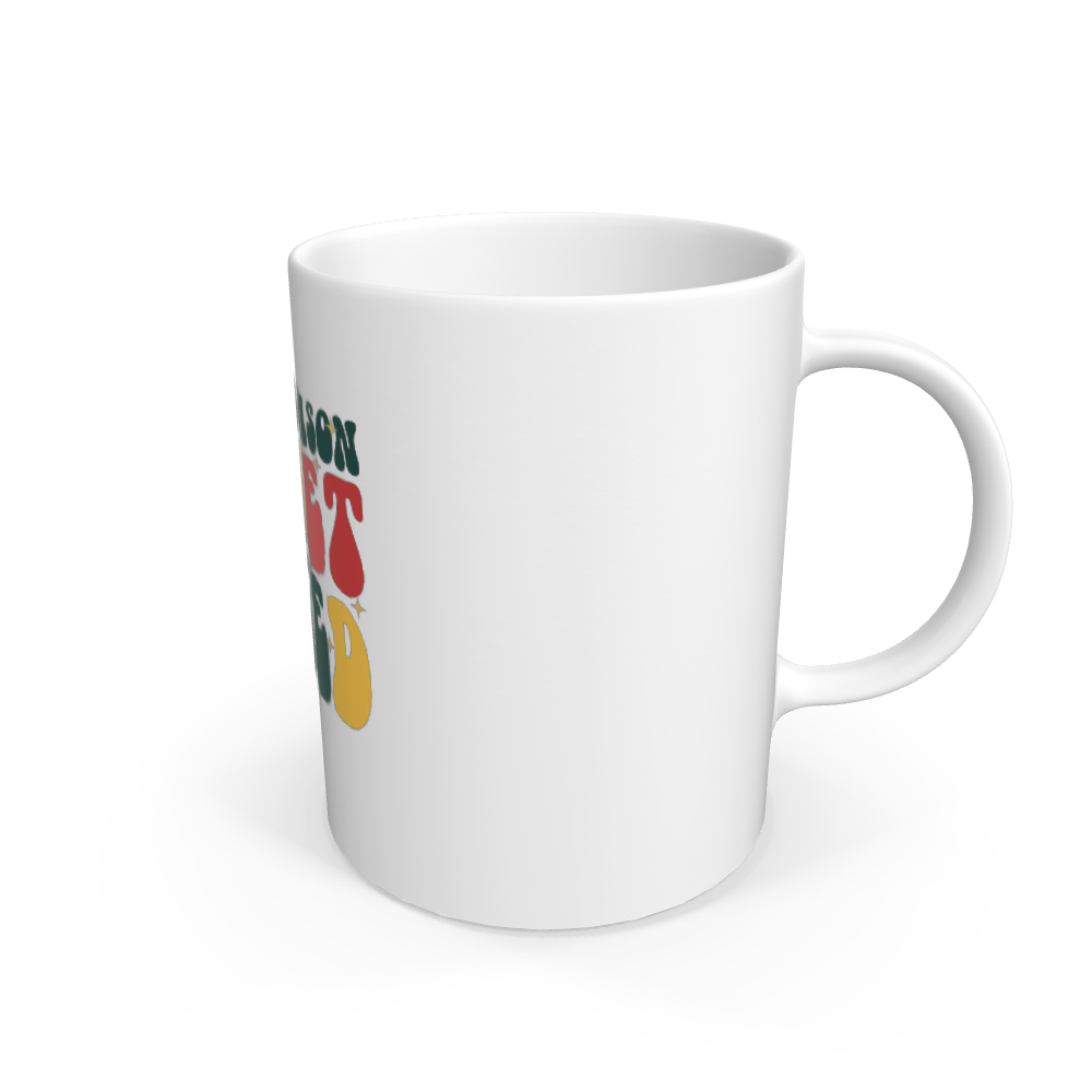 White Mug Front
