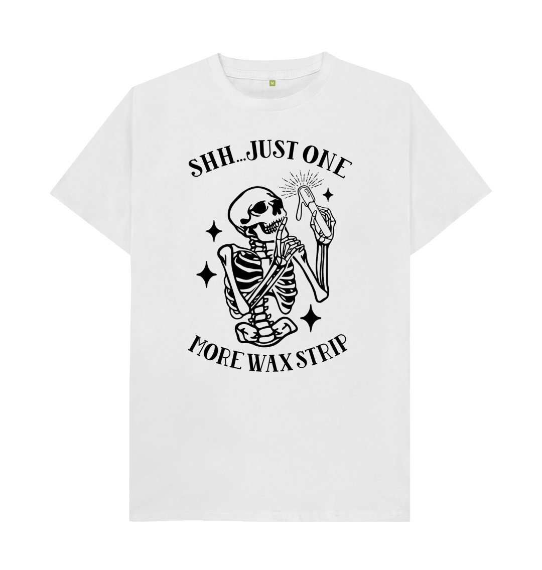 White Printed T-shirt Front