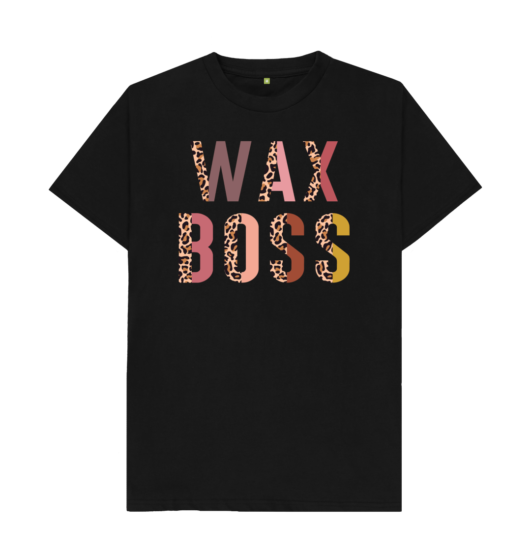 Black Printed T-shirt Front