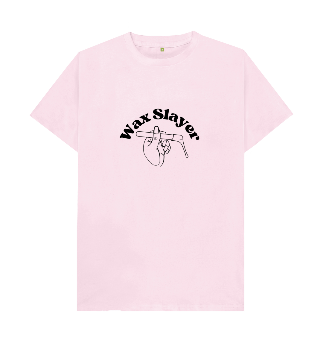 Pink Printed T-shirt Front