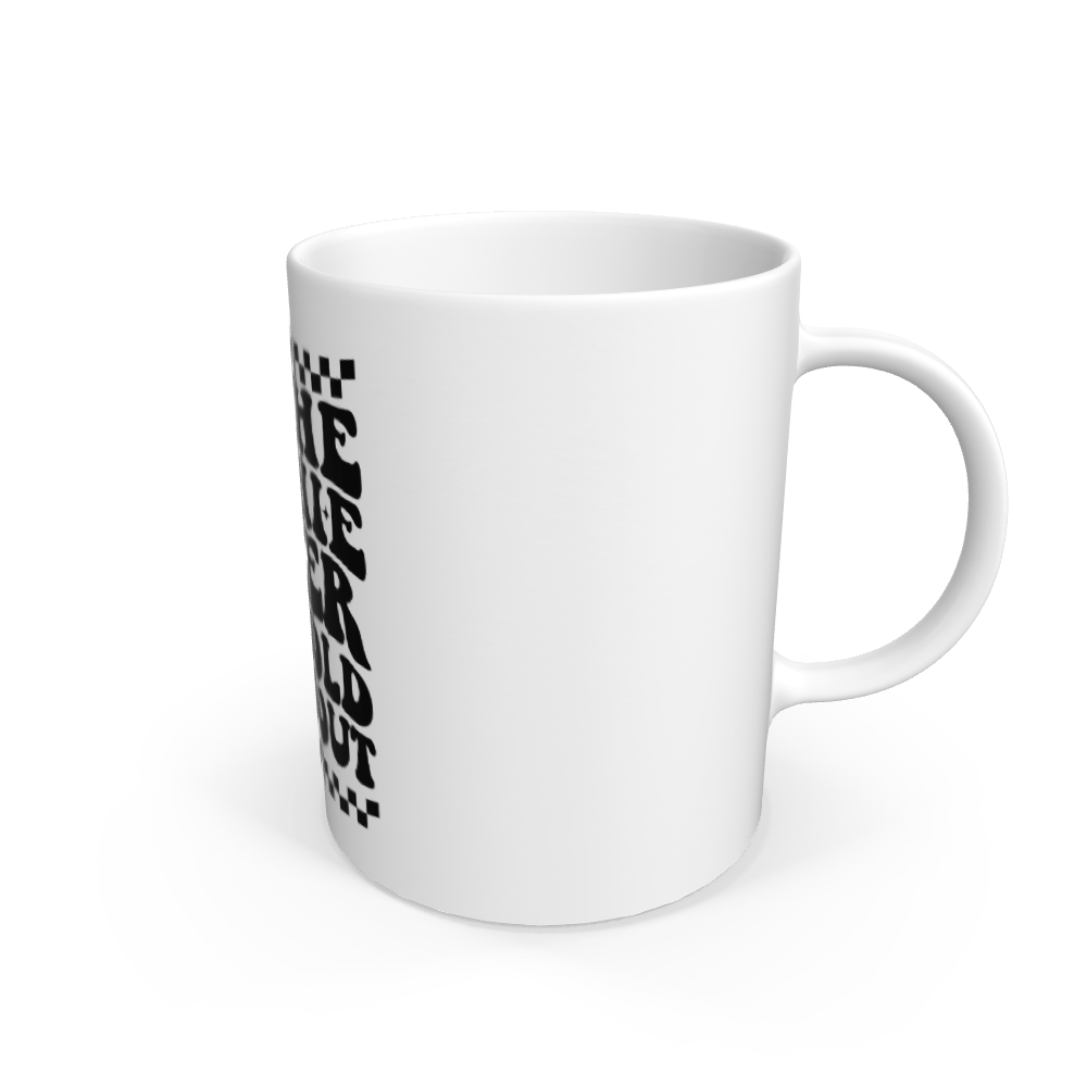 White Mug Front