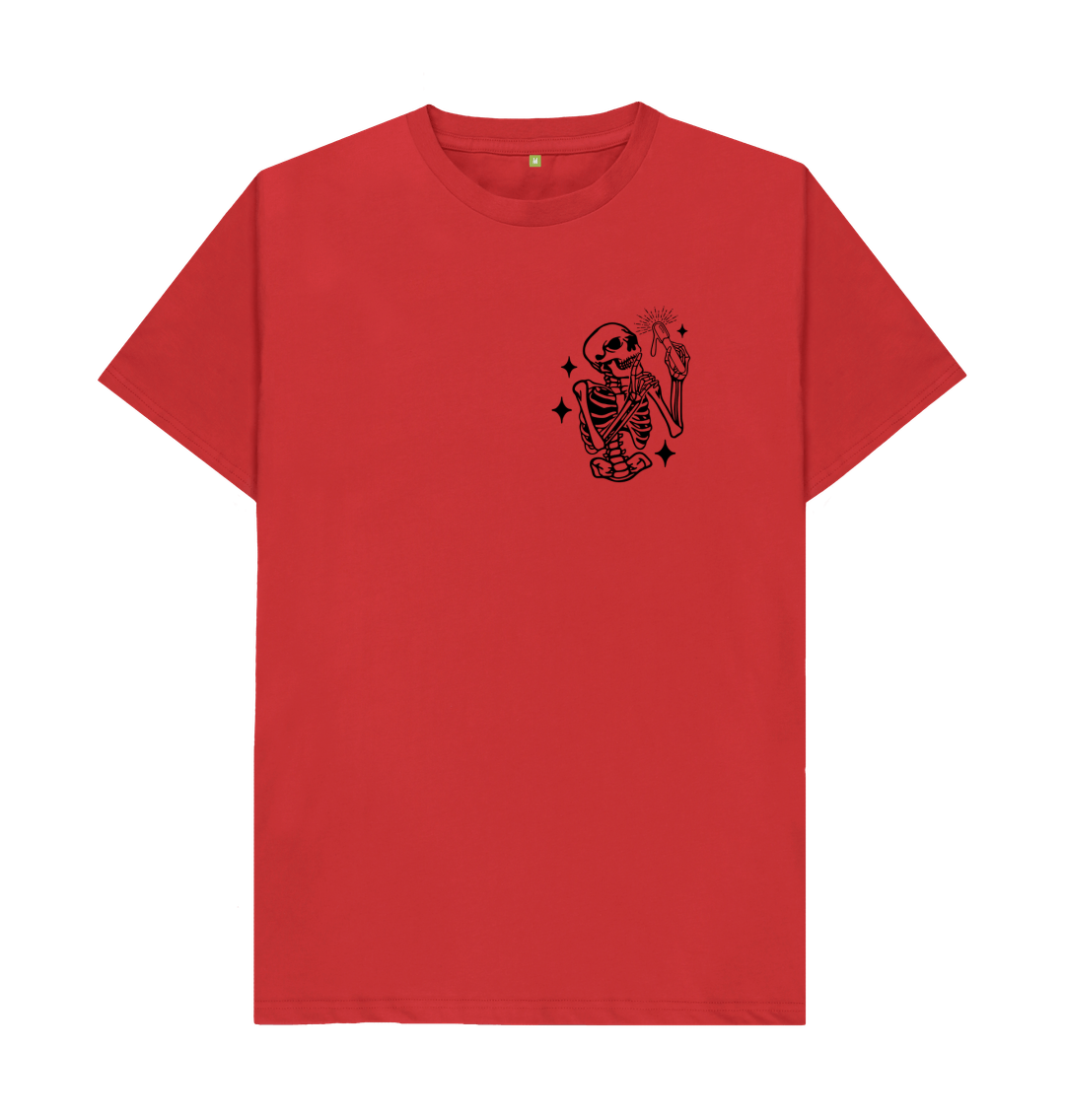 Red Printed T-shirt Front