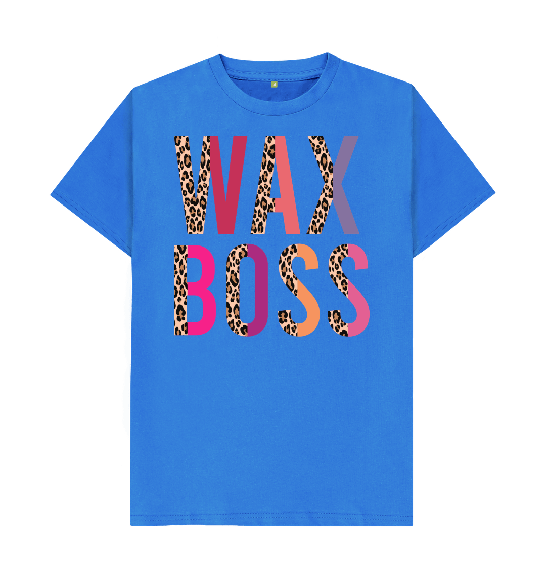 Bright Blue Printed T-shirt Front
