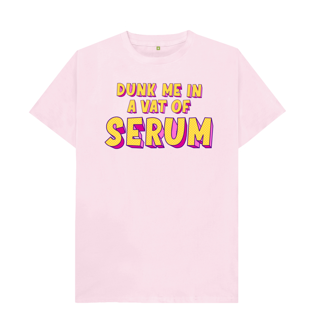 Pink Printed T-shirt Front