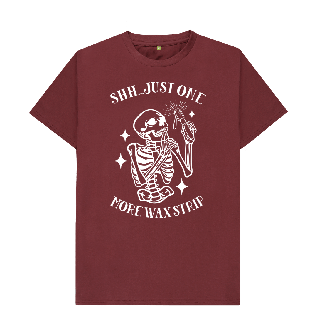 Red Wine Printed T-shirt Front