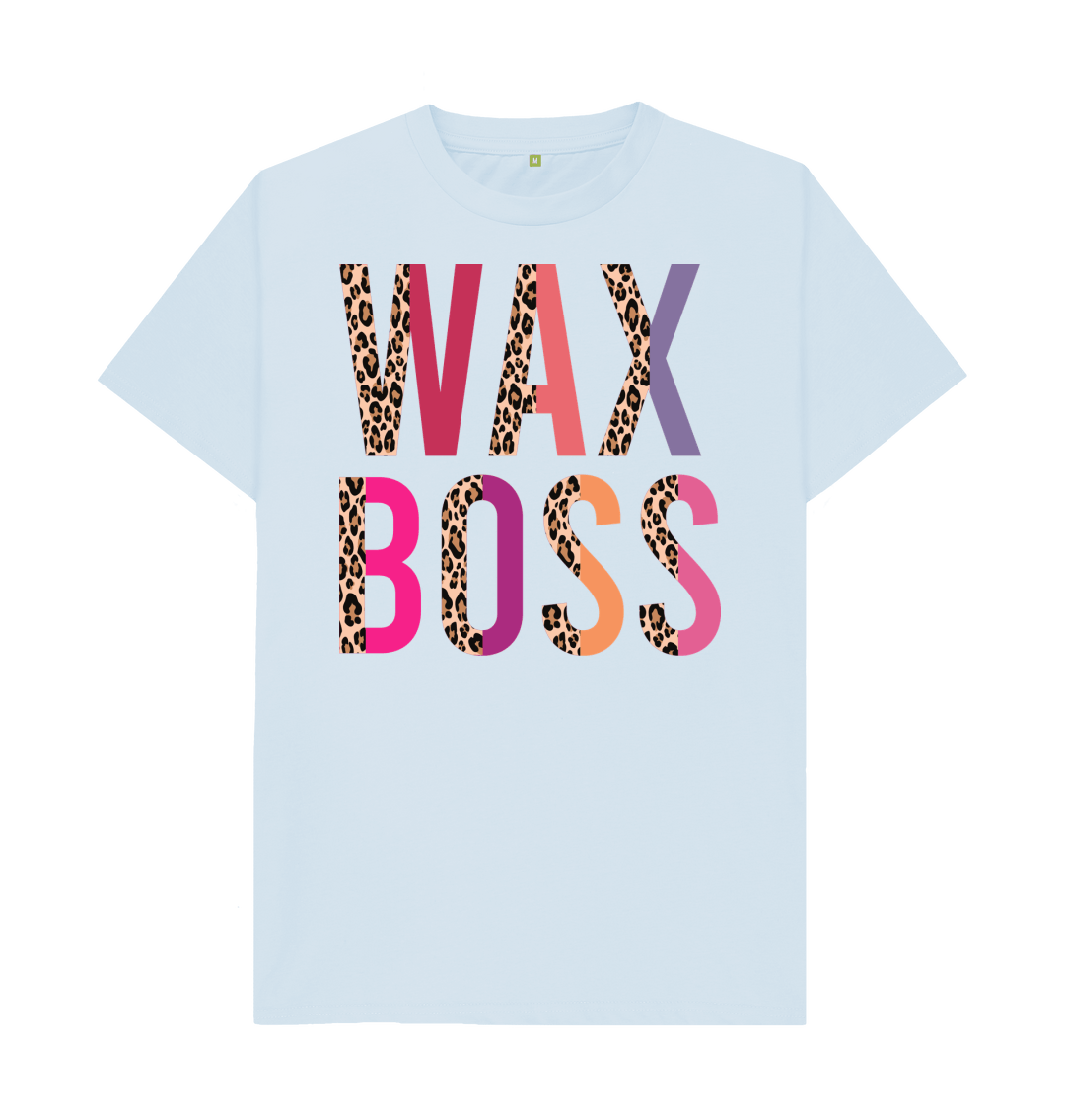 Sky Blue Printed T-shirt Front