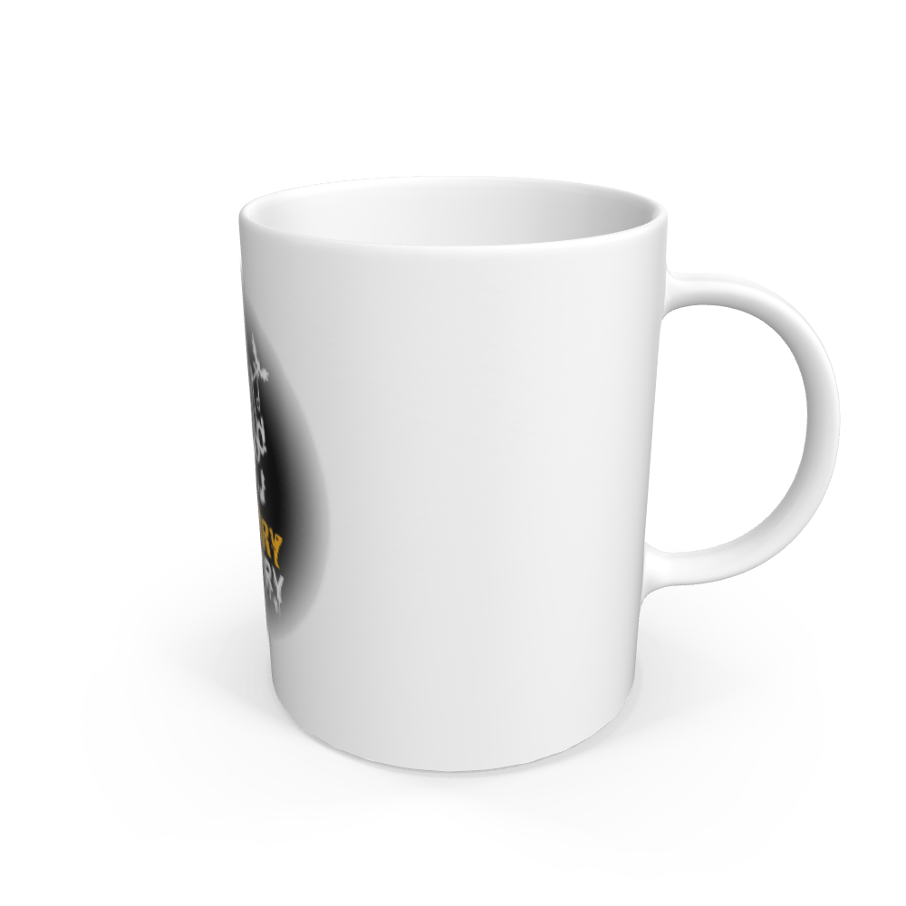 White Mug Front