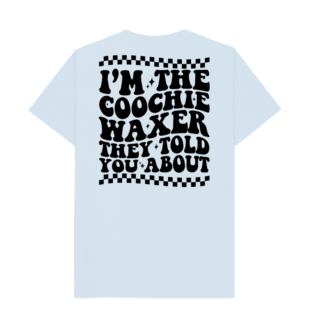 Sky Blue Printed T-shirt Back