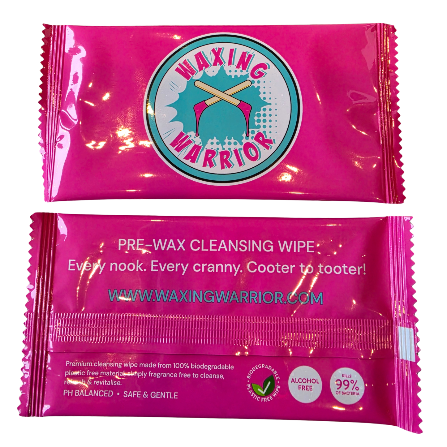 PRE-WAX CLEANSING WIPES