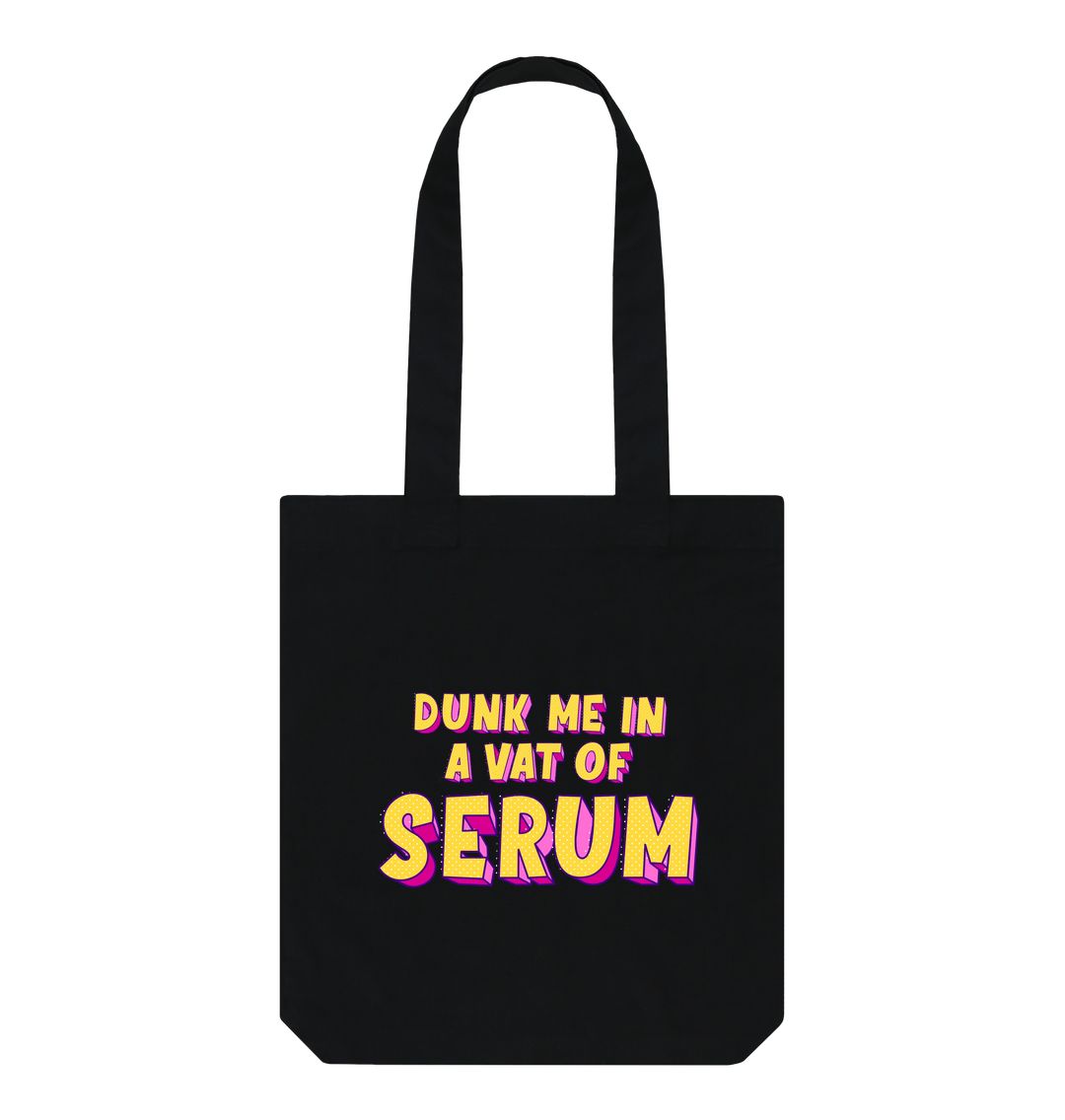 Black DUNK IN SERUM POP ART BAG