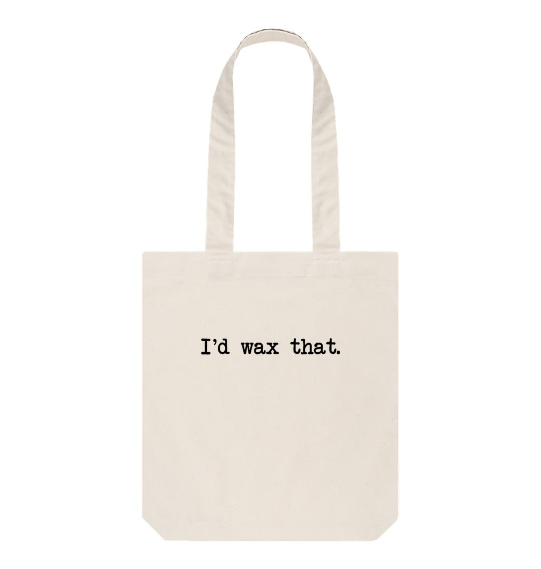 Natural Printed Bag Front