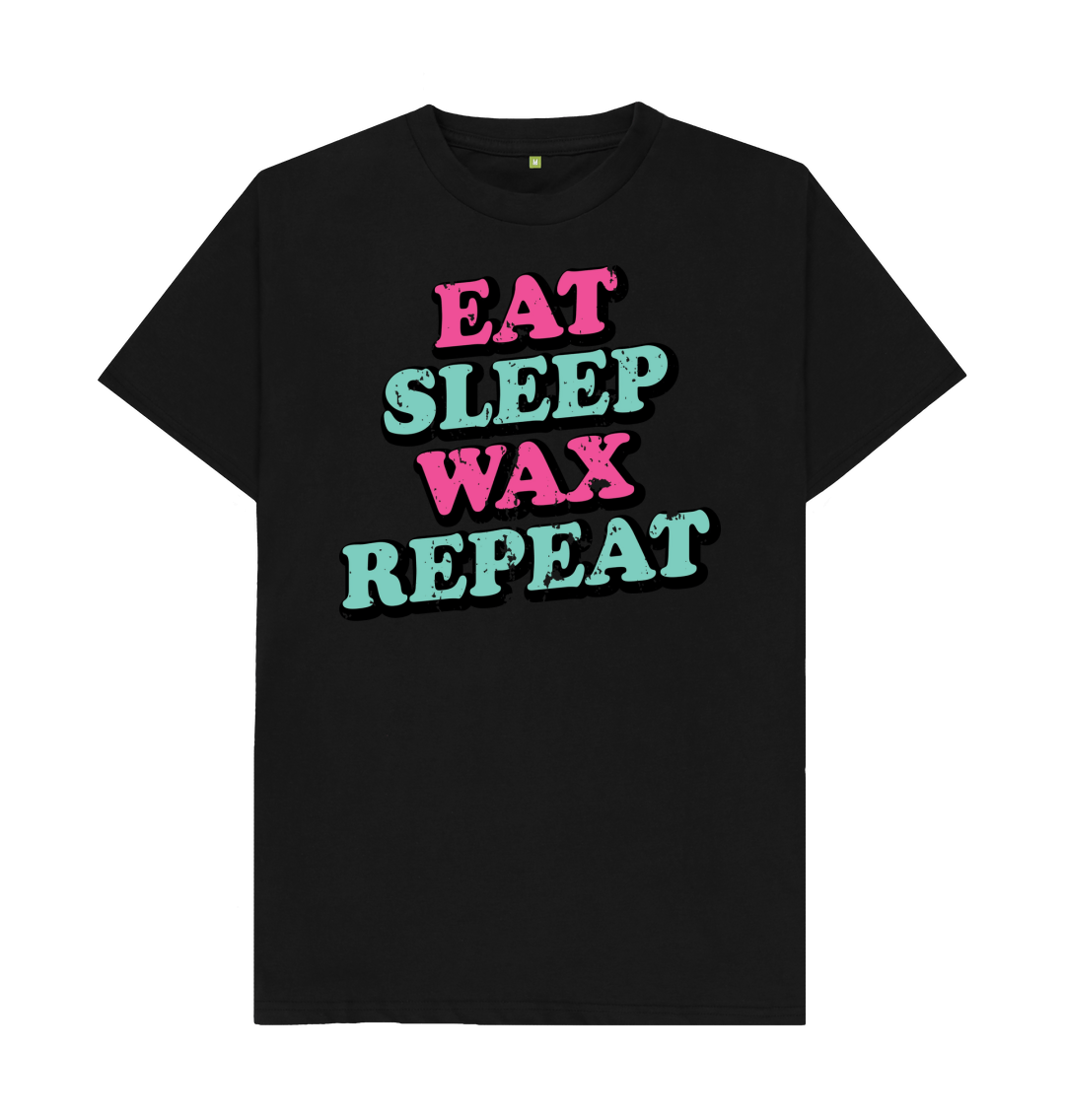 Black Printed T-shirt Front
