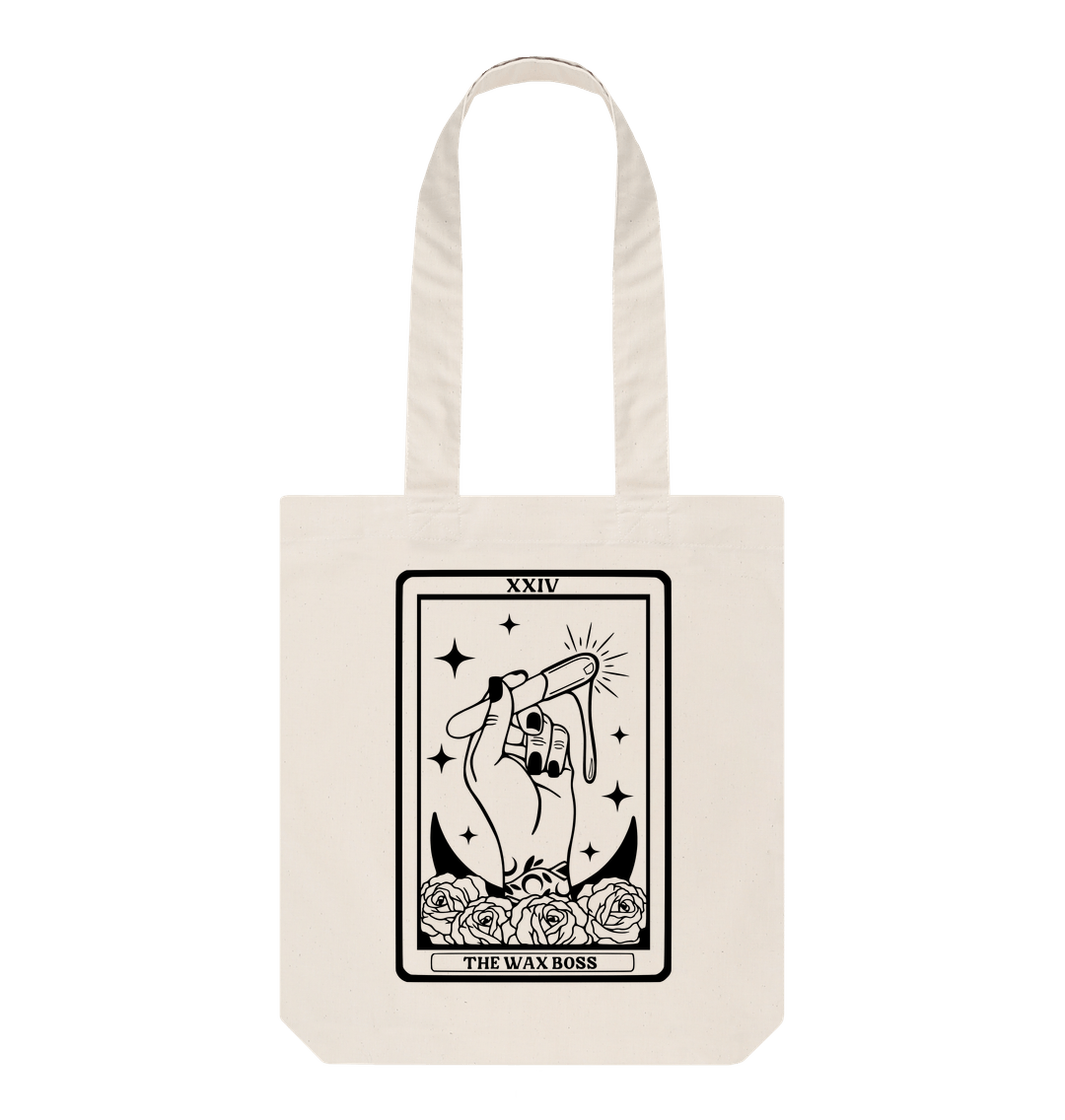 Natural Printed Bag Front