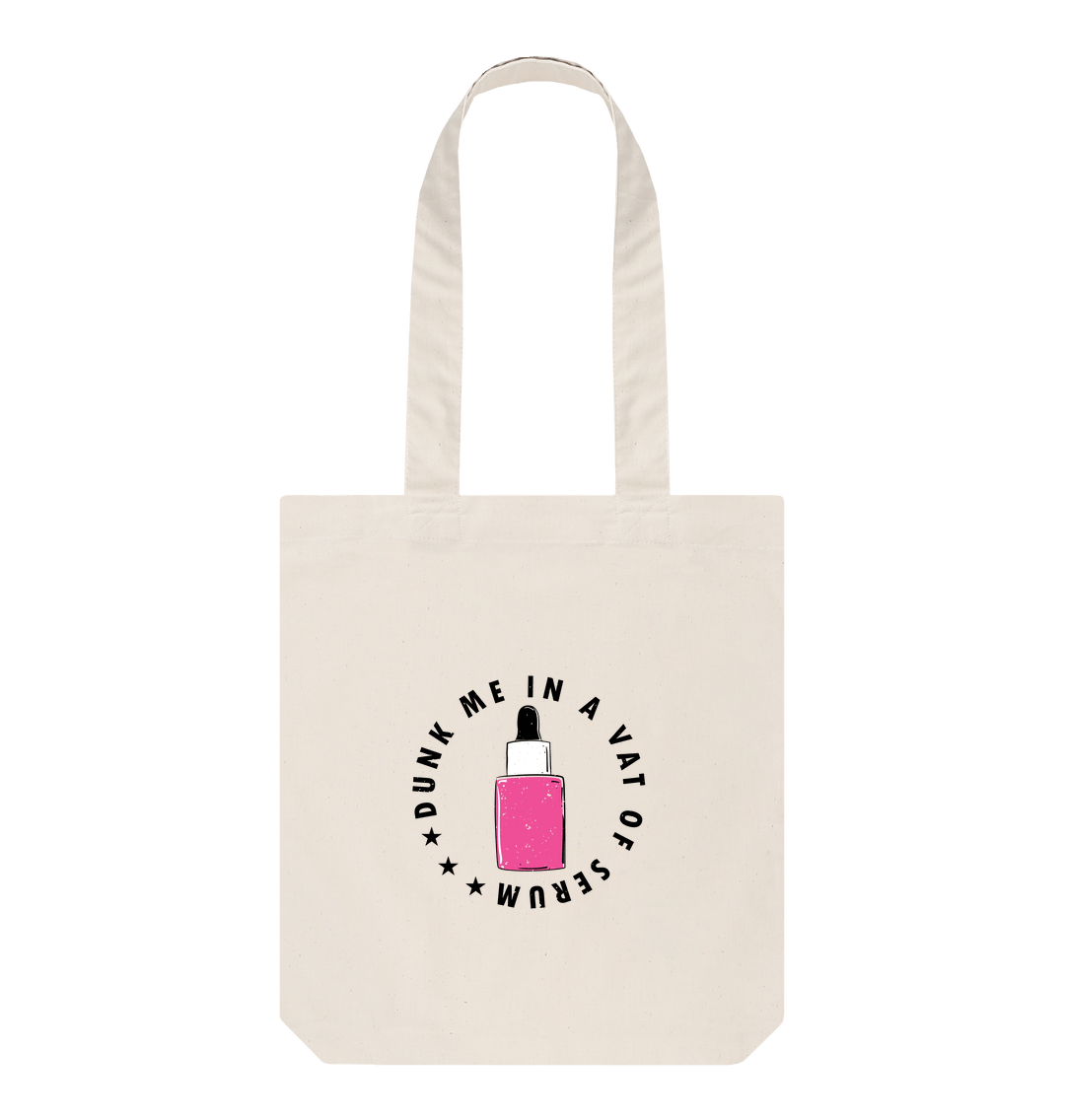 Natural Printed Bag Front