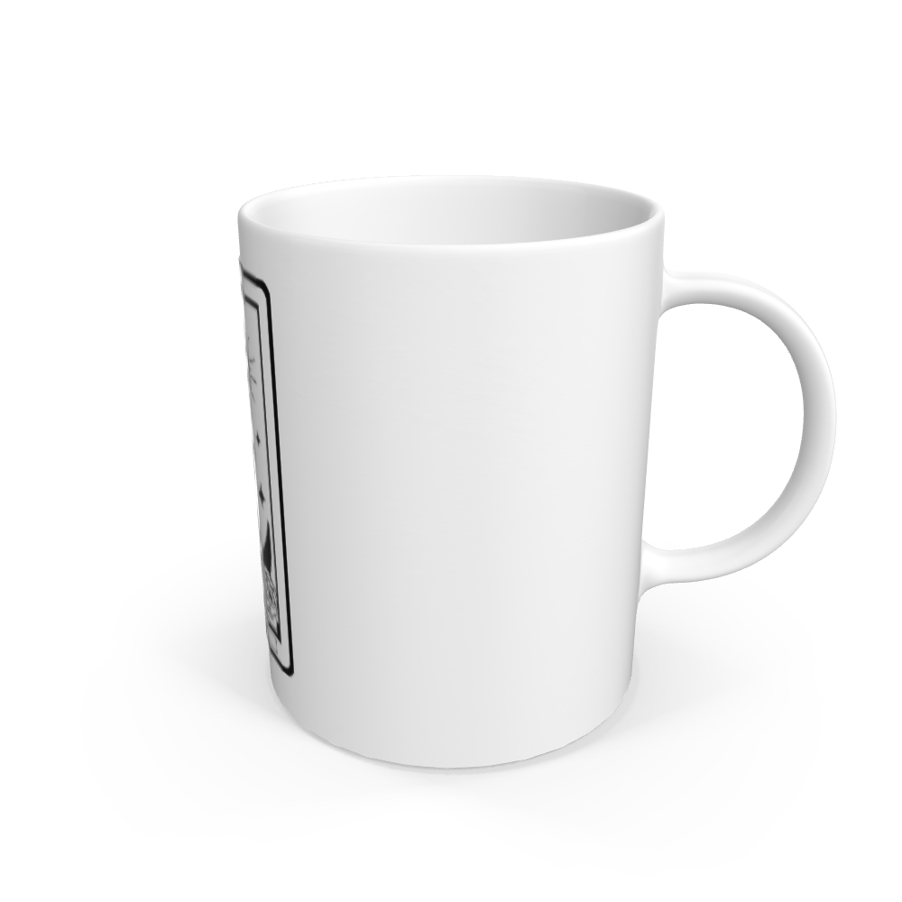 White Mug Front