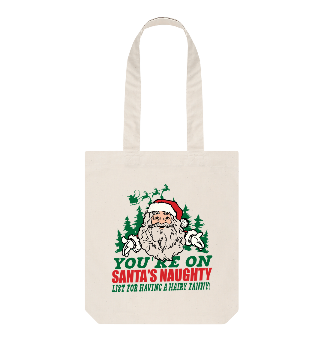 Natural Printed Bag Front