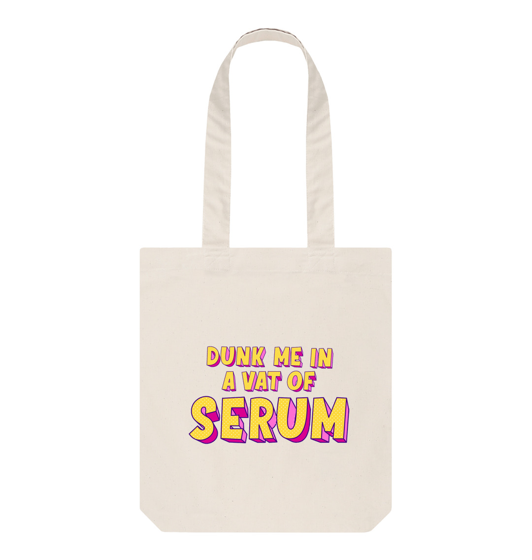 Natural Printed Bag Front