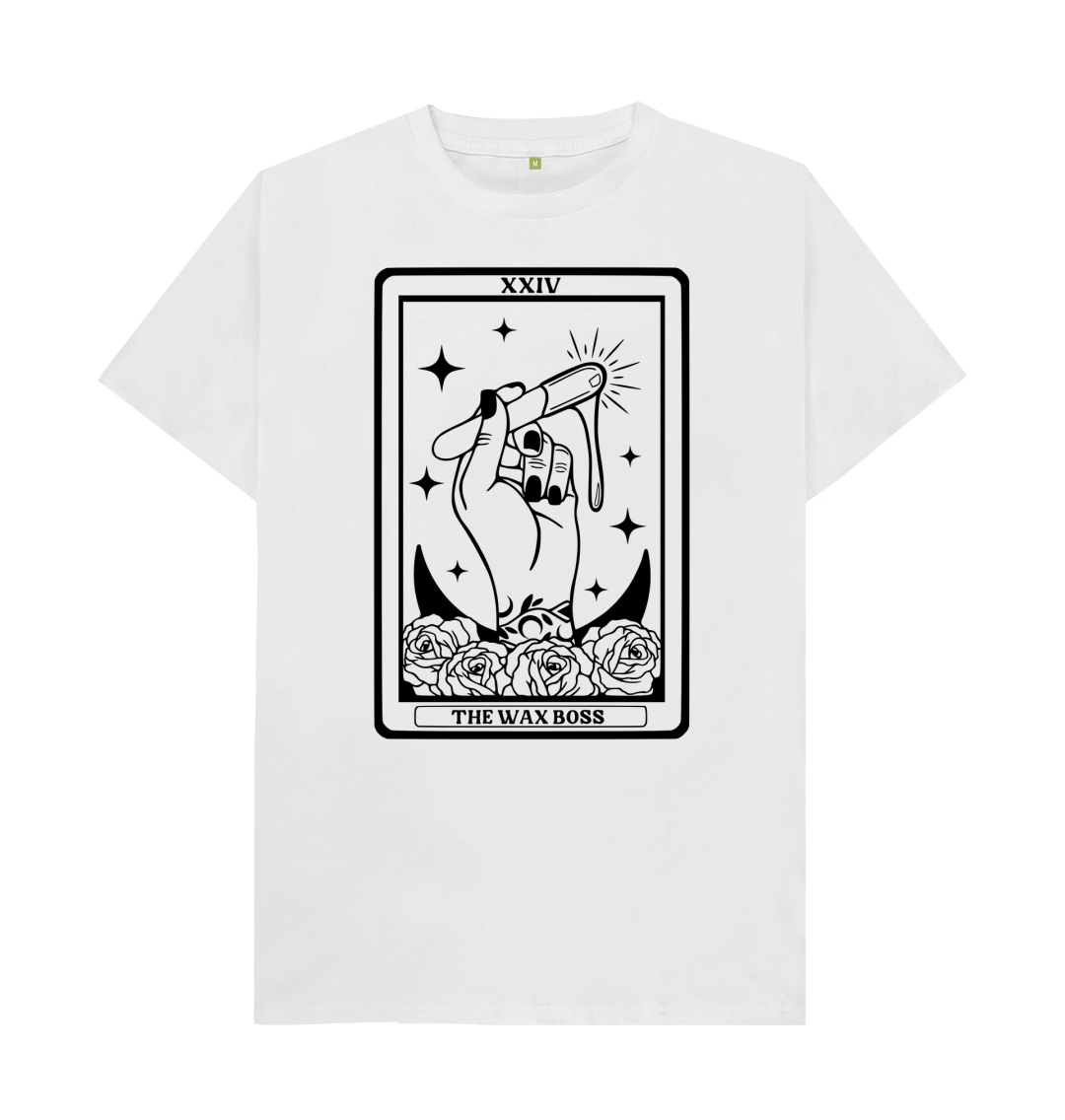 White Printed T-shirt Front